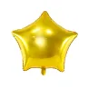 Ballon aluminium étoile dorée 70 cm