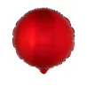 Ballon aluminium rond rouge 45 cm