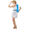 Déguisement impératrice Grecque bleue femme