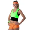 Brassière vert fluo femme