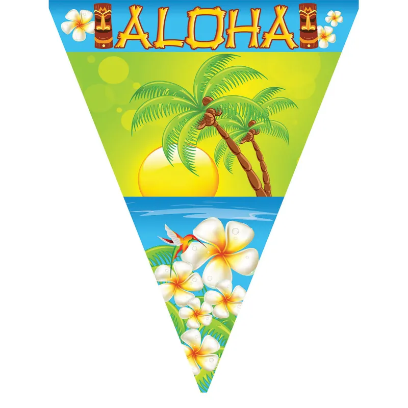 Guirlande fanions Aloha 5 m