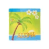 20 Serviettes en papier Aloha 33 x 33 cm