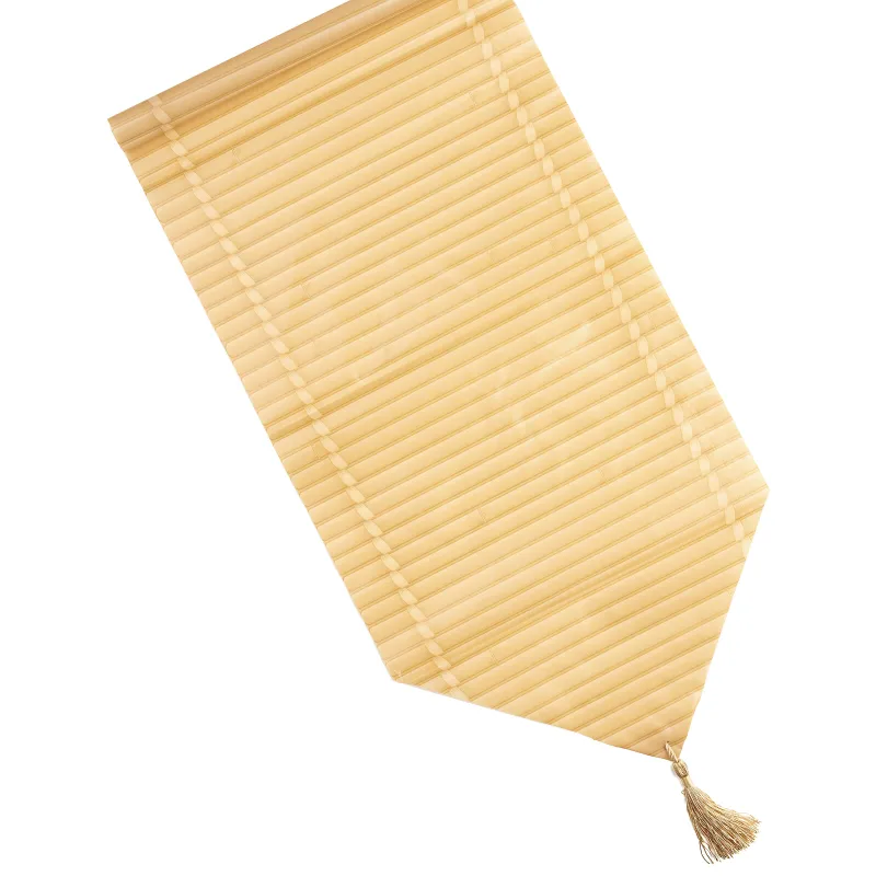 Chemin de table faux bambou Aloha 28 cm x 1