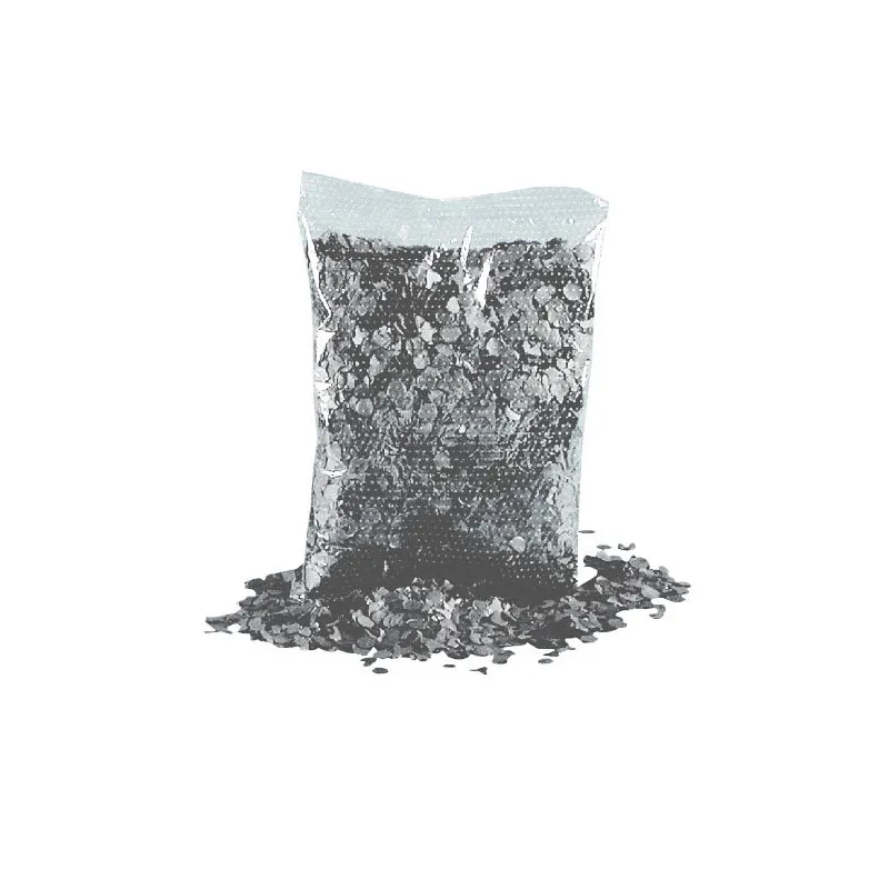 Sachet de confettis gris foncé 200g