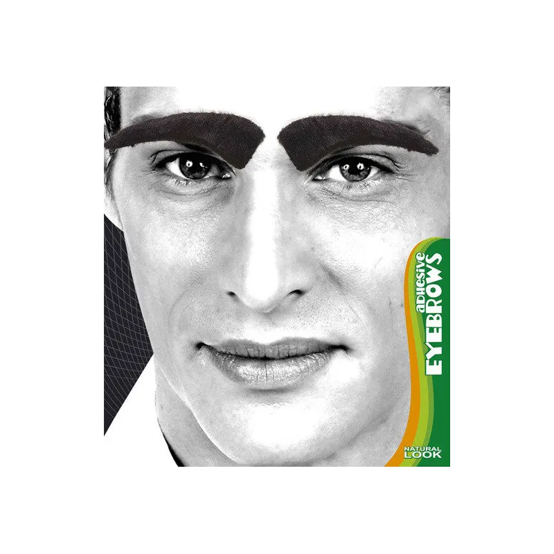 Faux sourcils homme noir