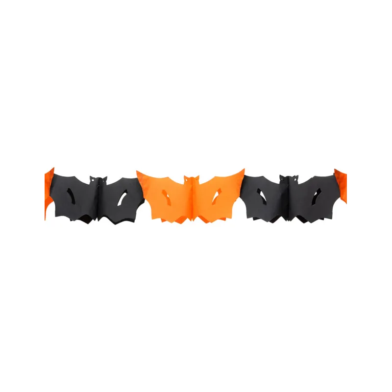 Guirlande chauve-souris Halloween 3 mètres