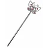 Baguette magique papillon rose adulte et enfant