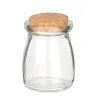 Petit pot en verre avec bouchon liège 8 cm