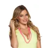 2 Colliers perles roses adulte