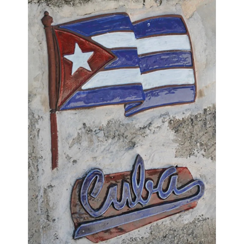 Décoration murale Cuba 30 x 41