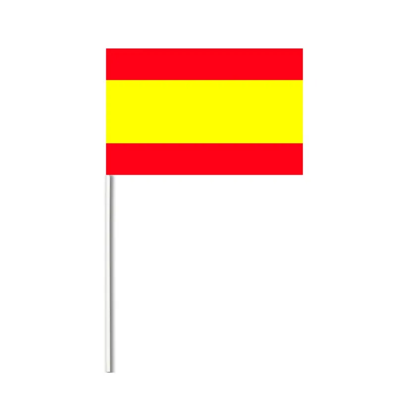 Drapeau papier Espagne 14 x 21 cm