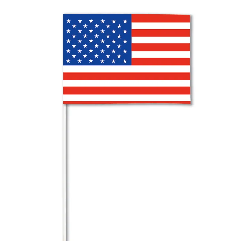 Drapeau papier USA 14 x 21 cm