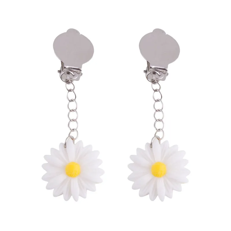 Boucles d'oreilles marguerites adulte