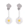 Boucles d'oreilles marguerites adulte