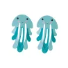 2 Barettes Pieuvres bleues 5