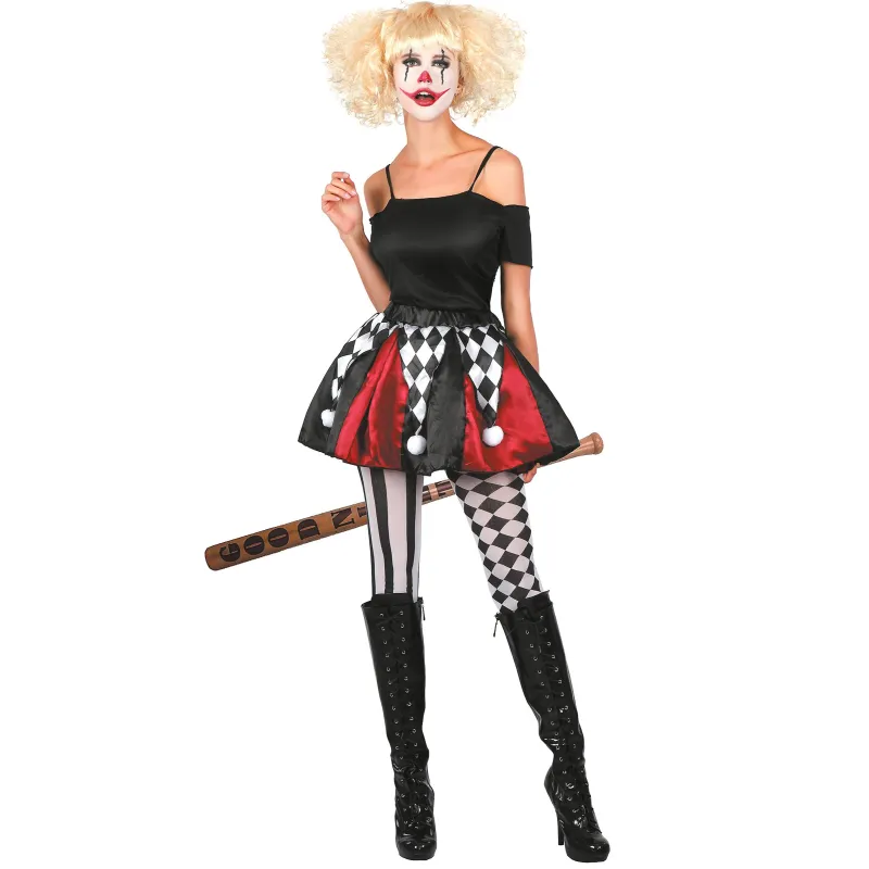 Déguisement jupe arlequin femme