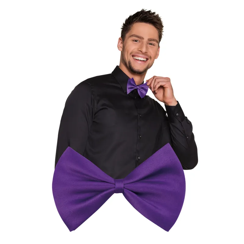 Noeud papillon violet adulte