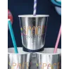 6 Gobelets en carton space adventure 200 ml
