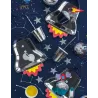 6 Gobelets en carton space adventure 200 ml