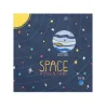 20 Serviettes en papier space adventure 33 x 33 cm