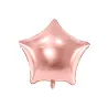Ballon aluminium étoile rose gold métallisé 48 cm