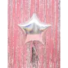 Ballon en aluminium étoile iridescente 48 cm