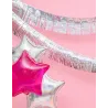 Ballon en aluminium étoile iridescente 48 cm