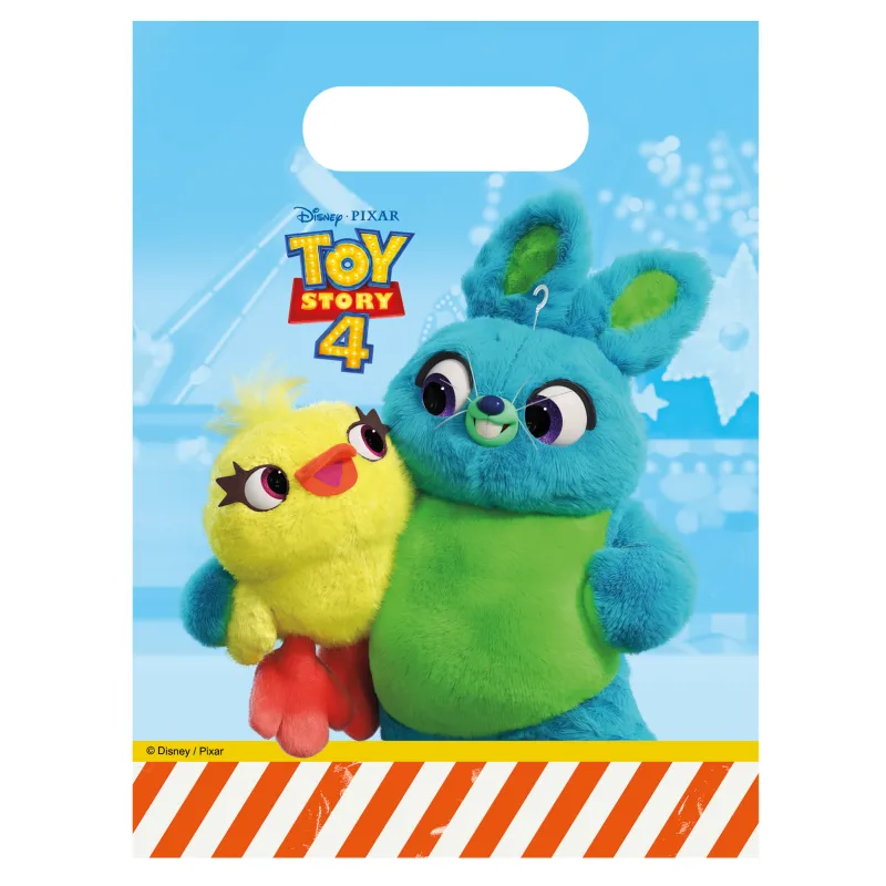 6 Sacs cadeaux Toy Story 4