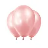 12 Ballons métallisés rose gold 28 cm