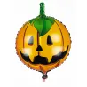 Ballon en aluminium citrouille orange 45 cm
