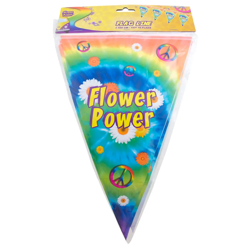 Guirlande fanion hippie 5 m