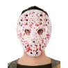 Masque de hockey ensanglanté