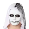 Masque blanc bouche cousue adulte