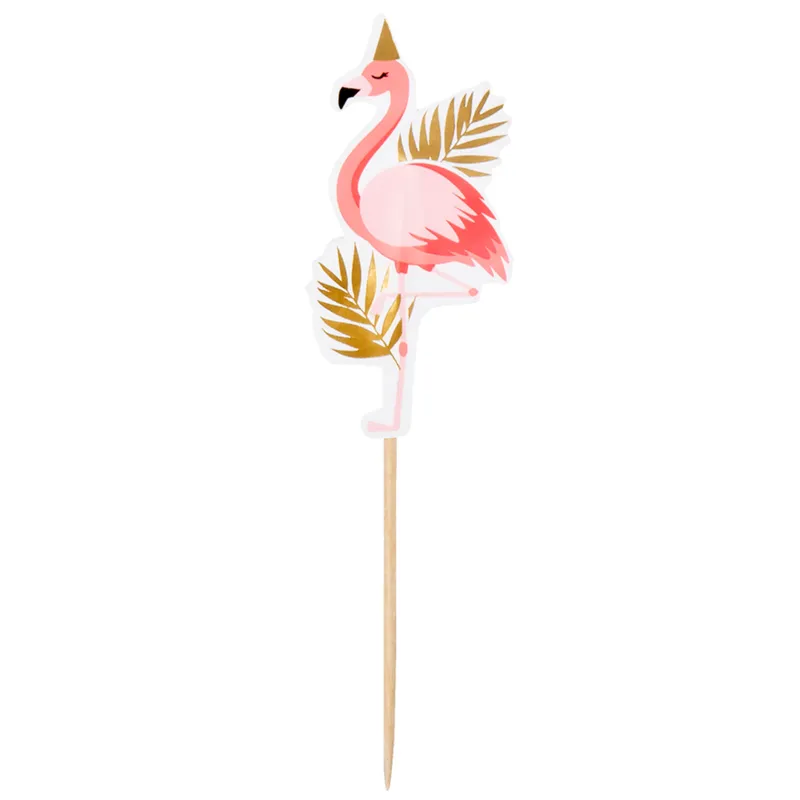 12 Pics en bois Flamant Tropic 13 cm