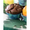 50 Moule à cupcakes Flamant Tropic en papier 6,5 cm