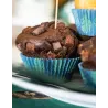 50 Moule à cupcakes Flamant Tropic en papier 6,5 cm