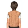Veste western marron clair enfant