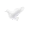 Ballon aluminium colombe blanche 77 x 66 cm