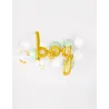 Ballon aluminium boy doré 63,5 x 74 cm