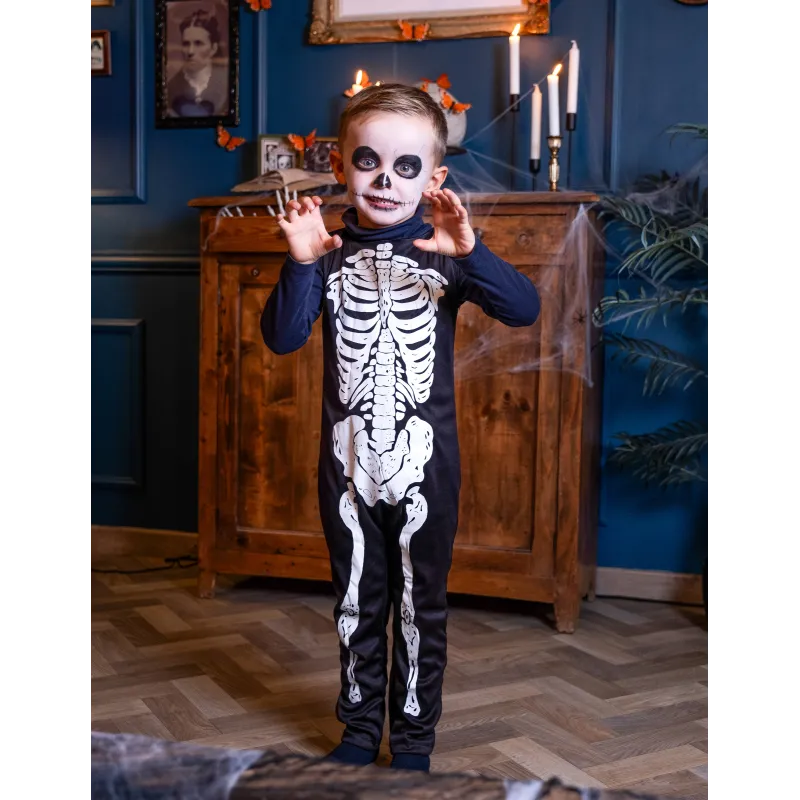 Déguisement squelette classique enfant