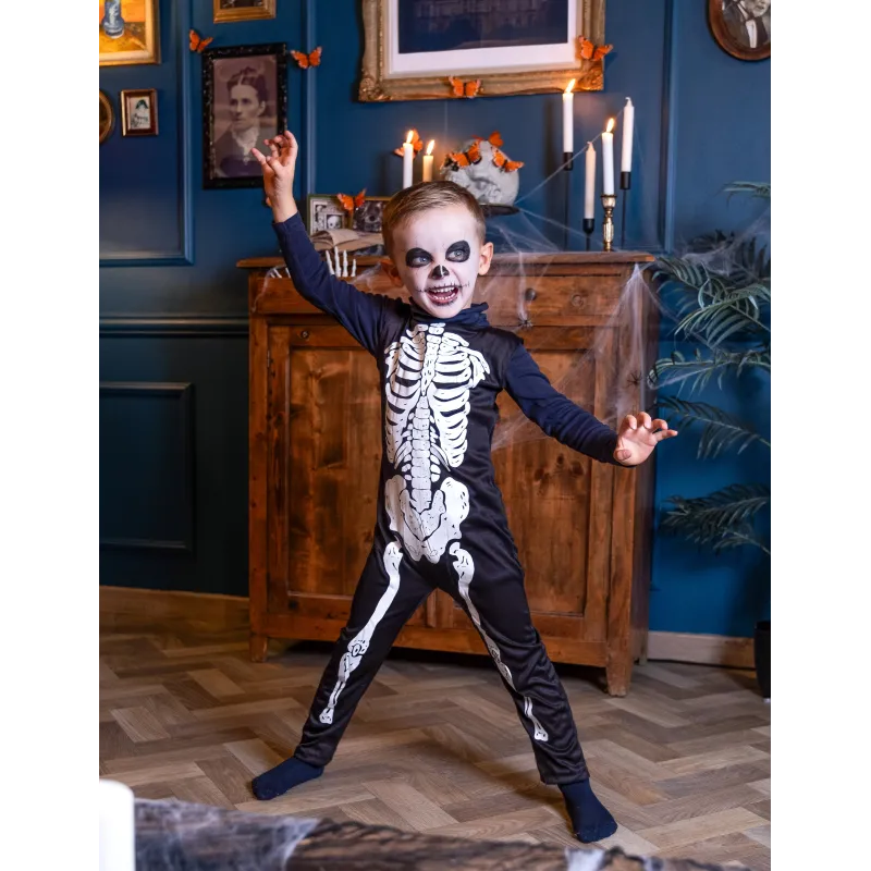 Déguisement squelette classique enfant
