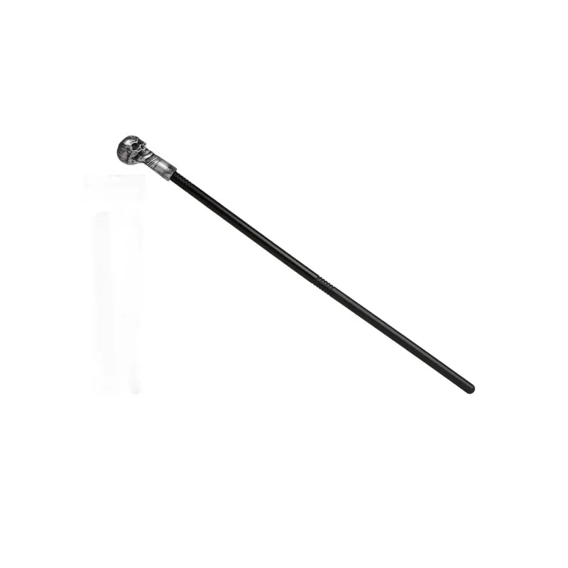 Canne sceptre tête de mort 75 cm
