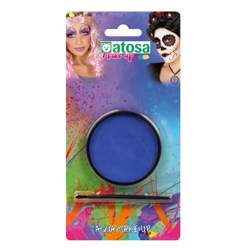 Maquillage à l'eau bleu 12 g