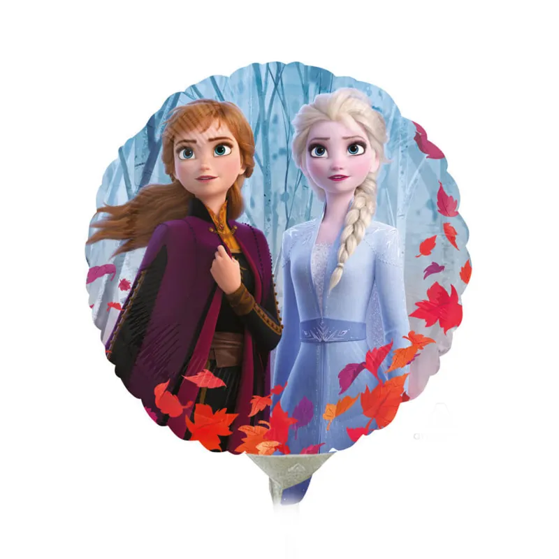 Petit ballon aluminium rond La Reine des Neiges 2 23 cm