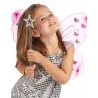 Baguette magique étoile rose adulte et enfant