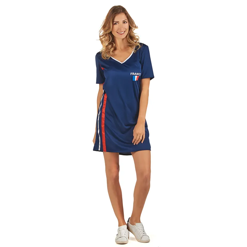 Robe supporter France femme