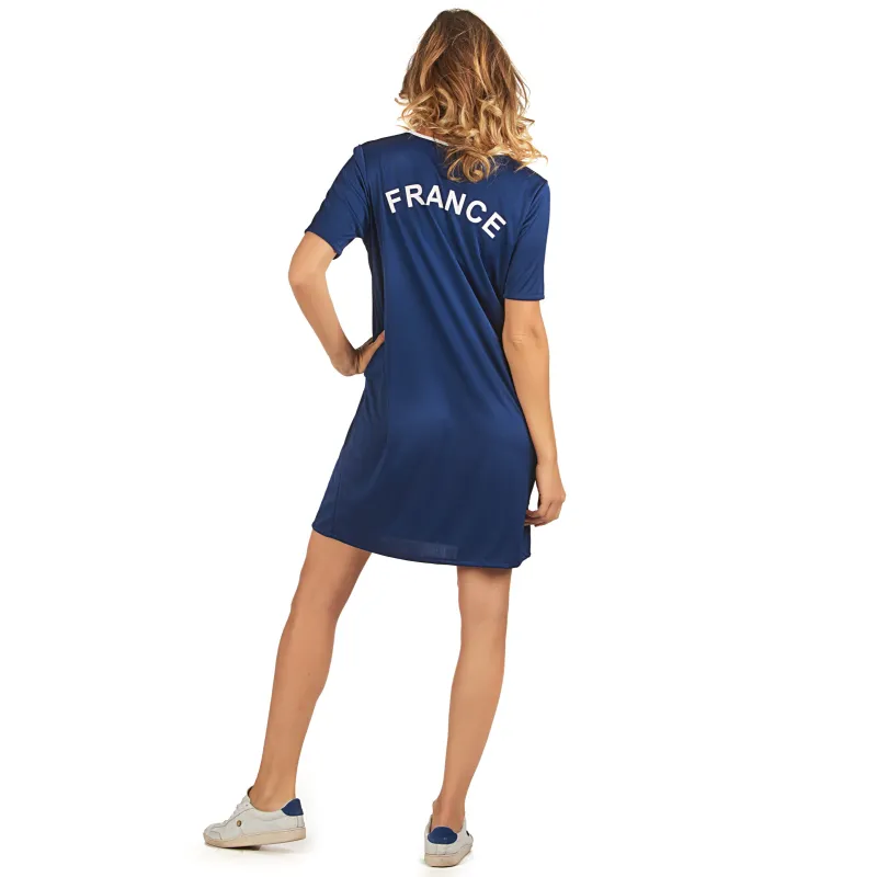 Robe supporter France femme