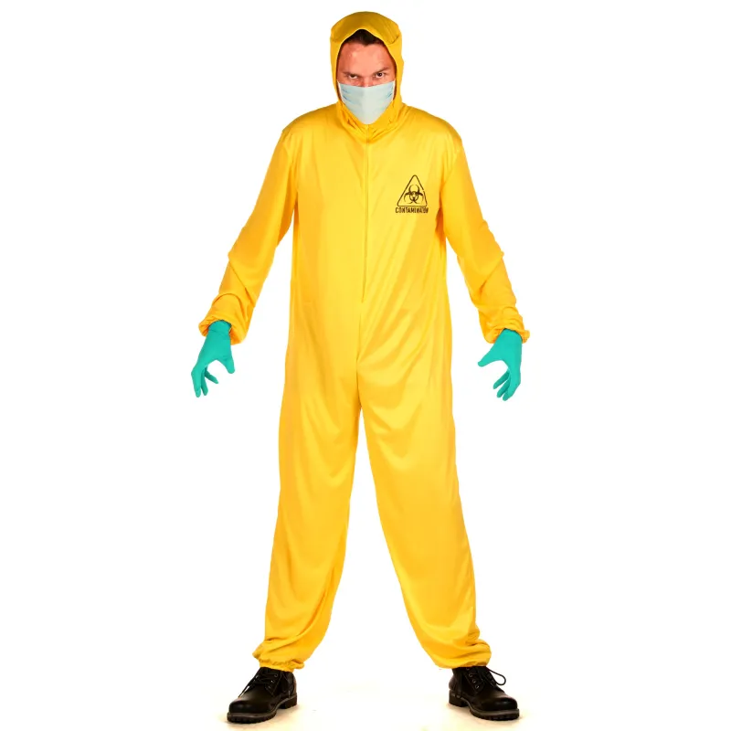 Déguisement combinaison contamination adulte