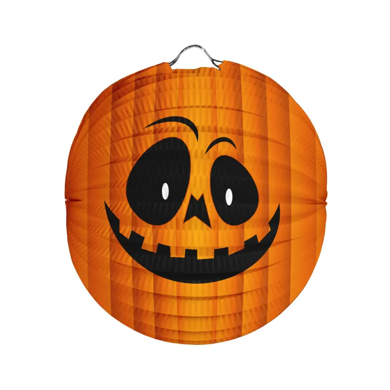 Lanterne citrouille Halloween 22 cm
