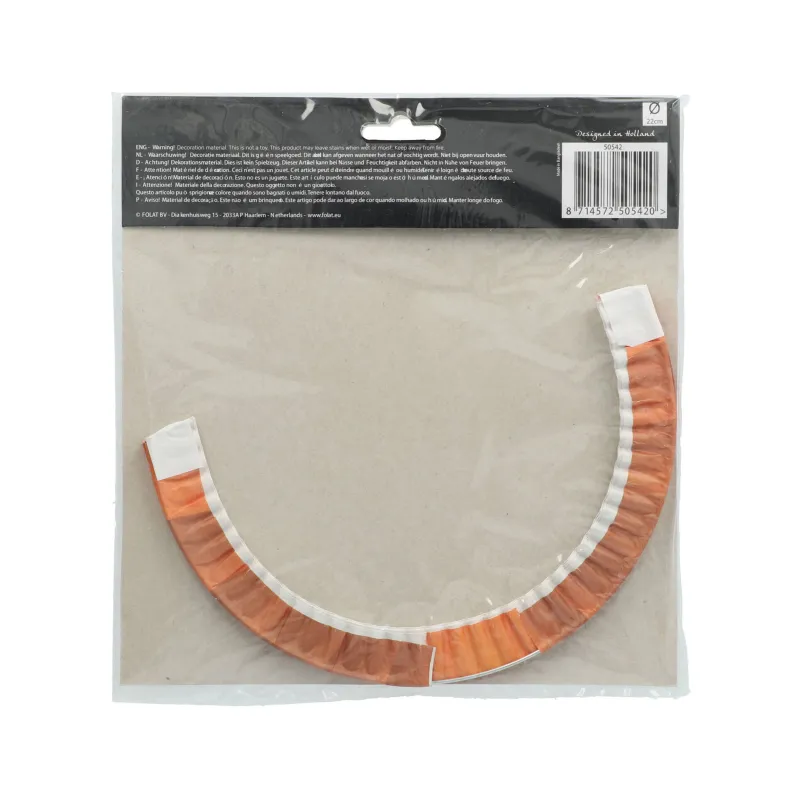 Lanterne citrouille Halloween 22 cm